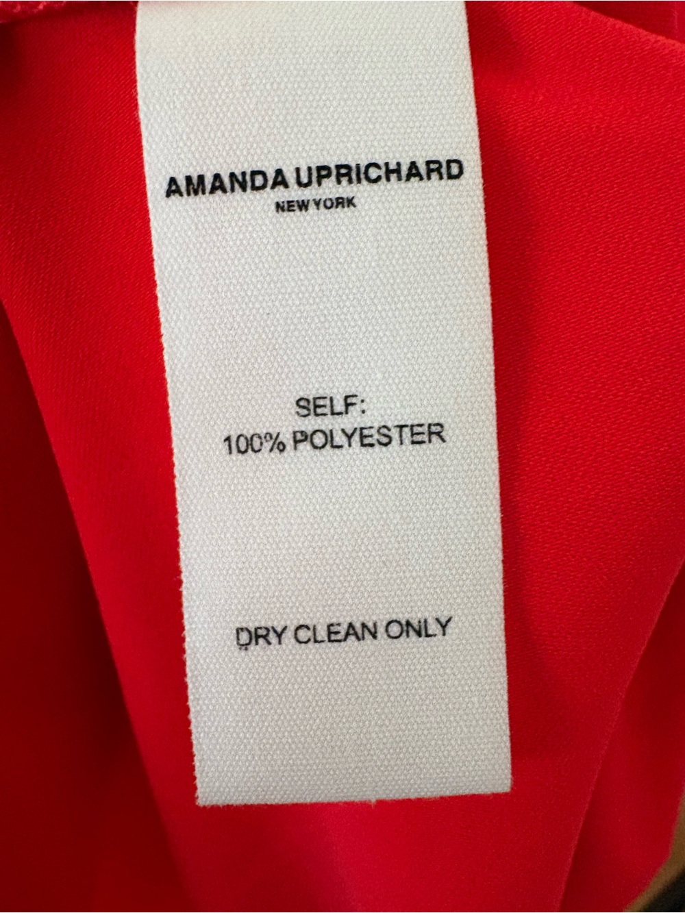 Amanda Uprichard Size XL Fiorella Dress in
Crimson - Picture 6 of 11